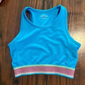 BCG Girls sports bra - Dance or Gymnastics crop - Size Small (7)